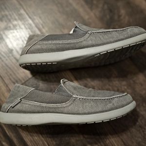 Crocs Mens Gray Slip Ons